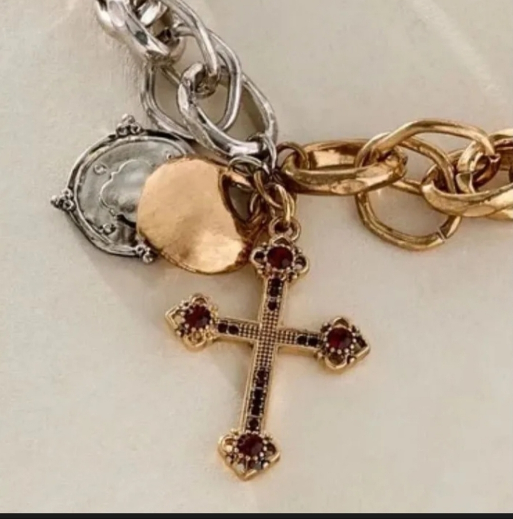 Free People Etta Chain Necklace NWOT - Picture 6 of 6
